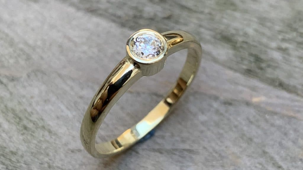 mooiste ringen van Memorie Sieraden solitair