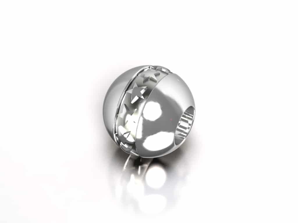 Asbedel Pandora ster, - Memorie Sieraden