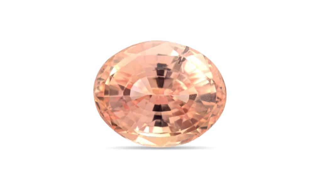 Juwelier Jos heeft de Padparadscha Saffier gebruikt om een Koninklijk sieraad te ontwerpen voor een Prinses van Oranje